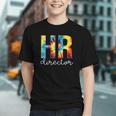 Groovy HR Director: Vibrant Back to School Youth T-Shirt Groovy HR Director: Vibrant Back to School Youth T-Shirt