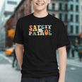 Groovy Retro Safety Patrol Back to School Youth T-Shirt Groovy Retro Safety Patrol Back to School Youth T-Shirt