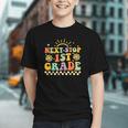 Groovy Retro Vibes: Next Stop 1st Grade Back to School Youth T-shirt Groovy Retro Vibes: Next Stop 1st Grade Back to School Youth T-shirt