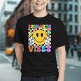 Groovy Smiley Kindergarten Vibes Back to School Youth T-shirt Groovy Smiley Kindergarten Vibes Back to School Youth T-shirt