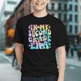 Groovy Tie Dye 2nd Grade Era Back to School Youth T-Shirt