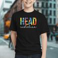 Groovy Tie Dye Head Custodian Back to School Youth T-shirt Groovy Tie Dye Head Custodian Back to School Youth T-shirt