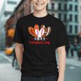 Happy Valentines Day Shirt Boys Basketball Baseball Football Graphic Youth