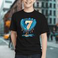 Ice Cream Baseball Glove 7th Birthday Edition Graphic Youth