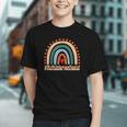 Math Interventionist Rainbow Appreciation Day Back To School Graphic Youth