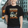Mission Fifth 5th Grade Accepted Astronaut Back To School Graphic Youth Mission Fifth 5th Grade Accepted Astronaut Back To School Graphic Youth
