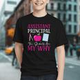 My Students Are My Why: Back to School Youth T-shirt