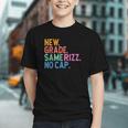 New Grade, Same Rizz! Back to School Youth T-shirt New Grade, Same Rizz! Back to School Youth T-shirt