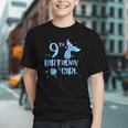 Ninth Birthday Girl Mermaid 9th Toddler's Back To School Graphic Youth Ninth Birthday Girl Mermaid 9th Toddler's Back To School Graphic Youth