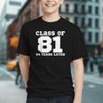 Relive 1981 Vibes! Class Reunion Squad Back to School Youth T-shirt Relive 1981 Vibes! Class Reunion Squad Back to School Youth T-shirt