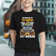 Roaring Into 1st Grade! Dino Truck Back to School Youth T-shirt
