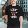 Stealing Hearts & Bases Valentine’s Day Baseball Love Graphic Youth Stealing Hearts & Bases Valentine’s Day Baseball Love Graphic Youth