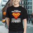Super Bus Driver Hero: Back to School Youth T-shirt Super Bus Driver Hero: Back to School Youth T-shirt