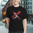 Valentine Baseball Player Drip Graphic Youth Valentine Baseball Player Drip Graphic Youth