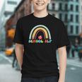 Vibrant Rainbow Pencil School SLP Back to School Youth T-shirt Vibrant Rainbow Pencil School SLP Back to School Youth T-shirt