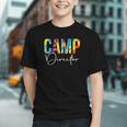Vibrant Tie Dye Camp Director Back to School Youth T-shirt