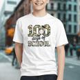 100 Days Of School Camo Baseball Camouflage For Kids Graphic Youth 100 Days Of School Camo Baseball Camouflage For Kids Graphic Youth