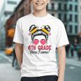 6th Grade Vibes Messy Bun Back to School Youth T-Shirt 6th Grade Vibes Messy Bun Back to School Youth T-Shirt