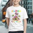 Aloha 4th Grade! Flamingo Back to School Youth T-shirt Aloha 4th Grade! Flamingo Back to School Youth T-shirt