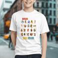 Bruh I’m In 3rd Grade Back To School Italian Brainrot Premium Tri-Blend Graphic Youth