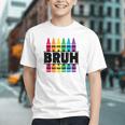 Color the First Day Fun! Crayons Back to School Youth T-shirt Color the First Day Fun! Crayons Back to School Youth T-shirt