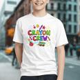 Coloring the Classroom Crayon Crew Back to School Youth T-Shirt