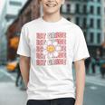 Groovy 70s Vibes for 1st Grade Back to School Youth T-Shirt