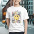 Groovy Kindergarten Vibes Back to School Youth T-shirt Groovy Kindergarten Vibes Back to School Youth T-shirt