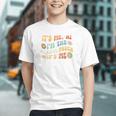 Groovy School Psych Vibes Back to School Youth T-shirt Groovy School Psych Vibes Back to School Youth T-shirt