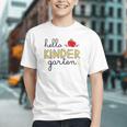 Hello Kindergarten Back To School Cute First Day Kids School Graphic Youth Hello Kindergarten Back To School Cute First Day Kids School Graphic Youth