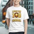 I Just Hit 100 Days Of School Baseball Boys Kids 100th Day Graphic Youth