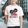 Little Miss Kindergarten Afro Puff Girl Back To School Graphic Youth