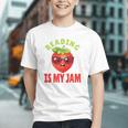 Reading is My Jam! Back to School Librarian Youth T-shirt