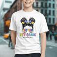 Rocking 6th Grade Vibes! Messy Bun Back to School Youth T-shirt Rocking 6th Grade Vibes! Messy Bun Back to School Youth T-shirt