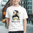 Rocking the Bus Driver Life Messy Bun Back to School Youth T-shirt Rocking the Bus Driver Life Messy Bun Back to School Youth T-shirt