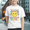 Smiley Face 5th Grade Vibes Back to School Youth T-shirt Smiley Face 5th Grade Vibes Back to School Youth T-shirt