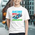 Zoom into Kindergarten! Race Car Back to School Youth T-shirt Zoom into Kindergarten! Race Car Back to School Youth T-shirt