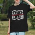 Baseball Player Raising Ballers Game Day Respect The Drip Graphic Youth Baseball Player Raising Ballers Game Day Respect The Drip Graphic Youth