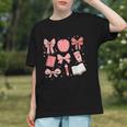 Charming Boho Coquette Bows Back to School Youth T-shirt