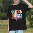 Charming Bow School Nurse Back to School Youth T-shirt