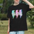 Checkered Lunch Lady Vibes Back to School Youth T-shirt Checkered Lunch Lady Vibes Back to School Youth T-shirt
