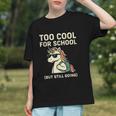 Too Cool For School Unicorn Back To School Humor Graphic Youth