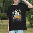 Cruising 100 Days Smarter! Goat Bus Back to School Youth T-Shirt Cruising 100 Days Smarter! Goat Bus Back to School Youth T-Shirt