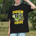 Digging Into 4th Grade! Bulldozer Back to School Youth T-Shirt
