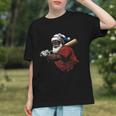 Dominican Republic Santa Christmas Baseball Beisbol Graphic Youth Dominican Republic Santa Christmas Baseball Beisbol Graphic Youth
