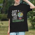 Exploring the World! Back to School Geography Girls Youth T-Shirt