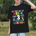 My First Day Of Pre-k Back To School Preschool Girls Boys Graphic Youth My First Day Of Pre-k Back To School Preschool Girls Boys Graphic Youth