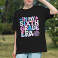 Groovy 6th Grade Era! Tie Dye Back to School Youth T-shirt