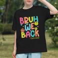 Groovy Custodian Bruh We Back To School Janitor Retro Graphic Youth