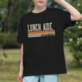 Groovy Lunch Aide Vibes: Back to School Youth T-shirt Groovy Lunch Aide Vibes: Back to School Youth T-shirt